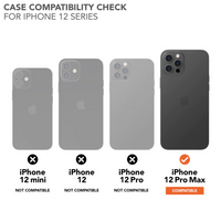 IPhone 12 Pro Max Rugged Case -Black